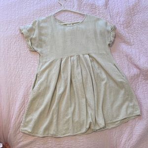 Small Linen Babydoll Dress